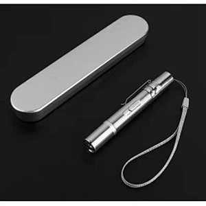 3 in 1 Rechargeable Mini Multi Function Aluminum LED Light Flashlight Pet Cat Catch Laser Pen Pointer Interactive Exercise Toy