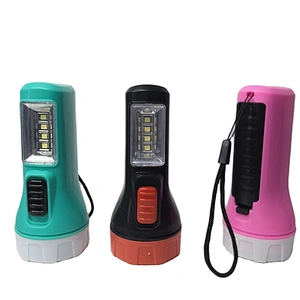 2022 aa battery pocket powerful 0.5w mini torch led flashlight hlm with 4 SMD high power side light small outdoor multi light