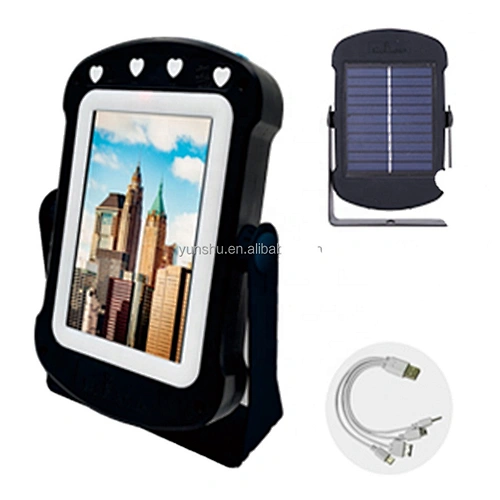 Multi-function Solar lighting system 5 in 1 solar mirror power bank super brightness LED light
