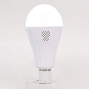 New design 7W 9W 10W 12W 15W 18W 9 w 12 100 watt rechargeable smart Dual Battery b22 led Bulbs with parts