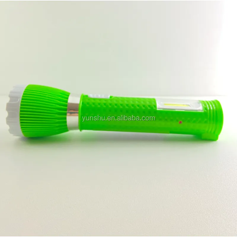 custom usb rechargeable flashlight multifunction super bright solar dynamo outdoor waterproof emergency led torch flash light
