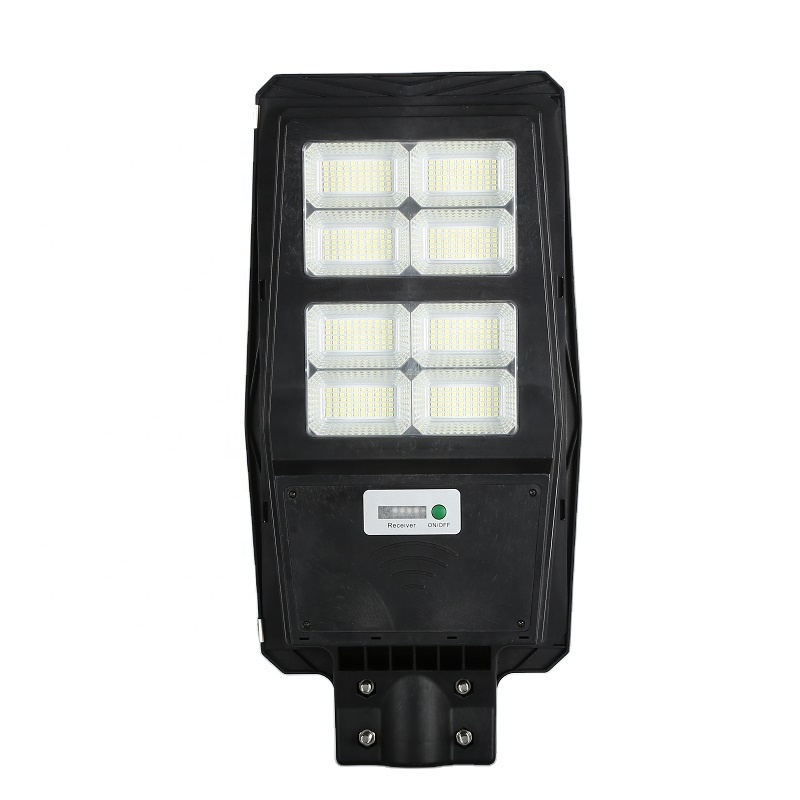 Rechargeable waterproof 100w moving sensor solar integrated led street lamp with outdoor cob light e27 100 watts pir 1000lms