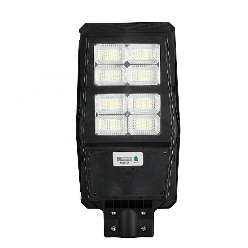Rechargeable waterproof 100w moving sensor solar integrated led street lamp with outdoor cob light e27 100 watts pir 1000lms