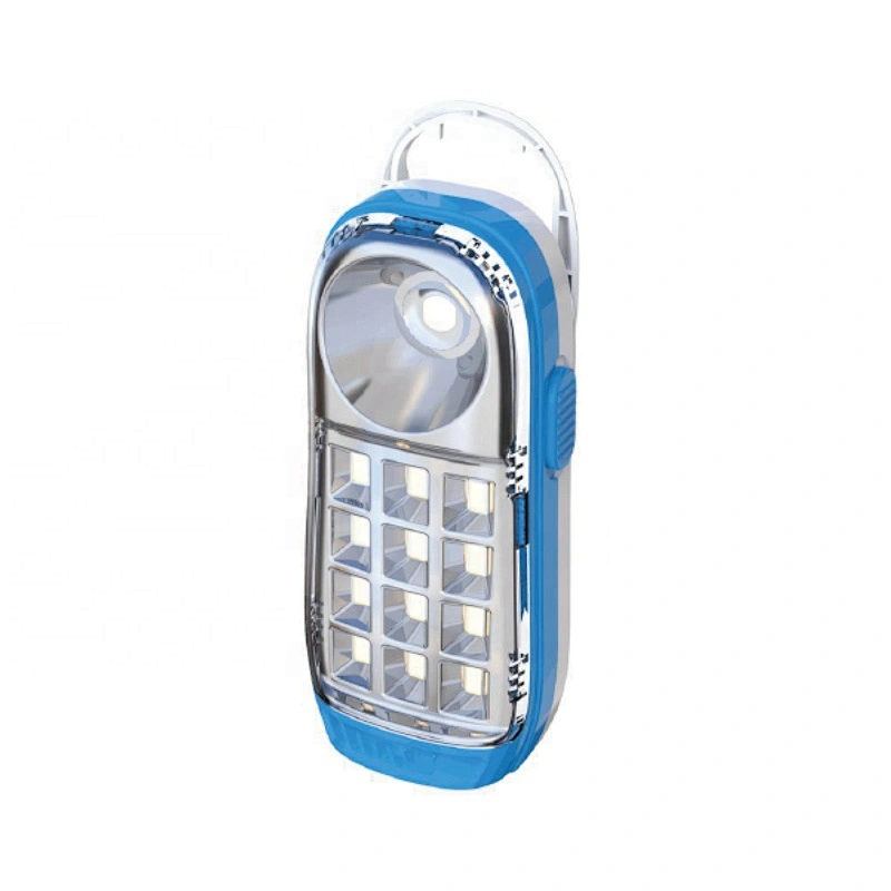 1 LED+ 12 SMD rechargeable emergency lamp high power camping lantern outdoor camping light
