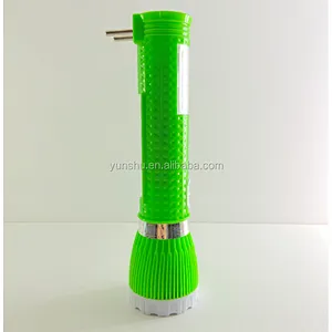 custom usb rechargeable flashlight multifunction super bright solar dynamo outdoor waterproof emergency led torch flash light