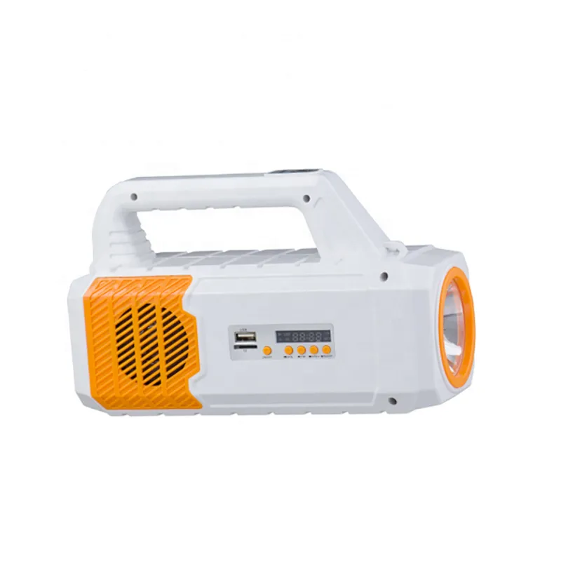 all ip65 solar energy system set  mobile power emergency LED search light bulbs panels charger solar light kit with mp3 other
