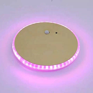 Wholesale solar panel induction moon LED wall light round lamp for home corridor aisle indoor outdoor balcony bathroom