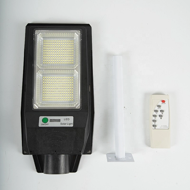Cheap 40 60 100 150 200 300 400 watts ip65 waterproof rechargeable solar sensor light split remote led street lamps for outdoor