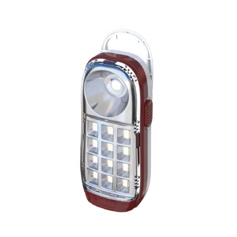 1 LED+ 12 SMD rechargeable emergency lamp high power camping lantern outdoor camping light