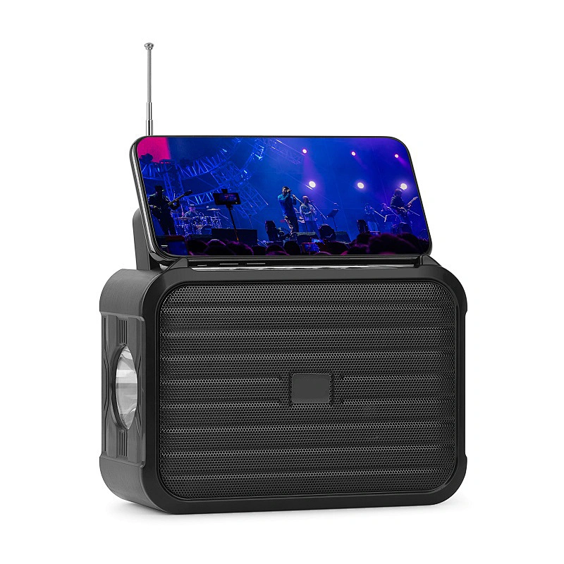 2022 custom portable waterproof blue tooth sound wireless smart speaker powered with solar  led lamp 3 4 8 10 12 15 18 21 inch