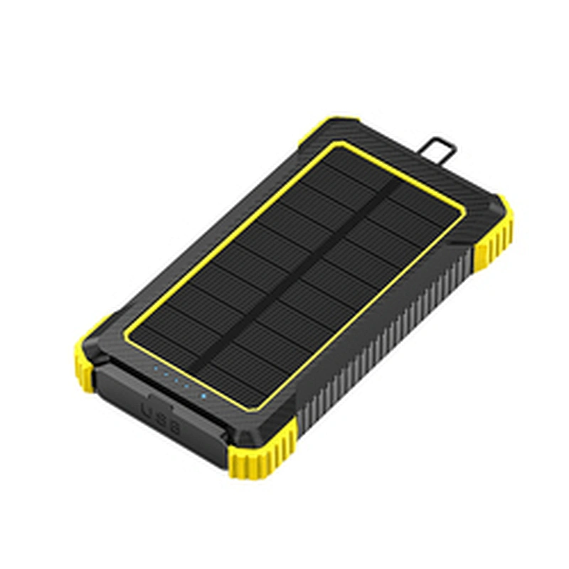 Mini solar panel portable wireless charging consumer electronics power bank key kit battery 5000 10000 20000 30000 mAh gift set