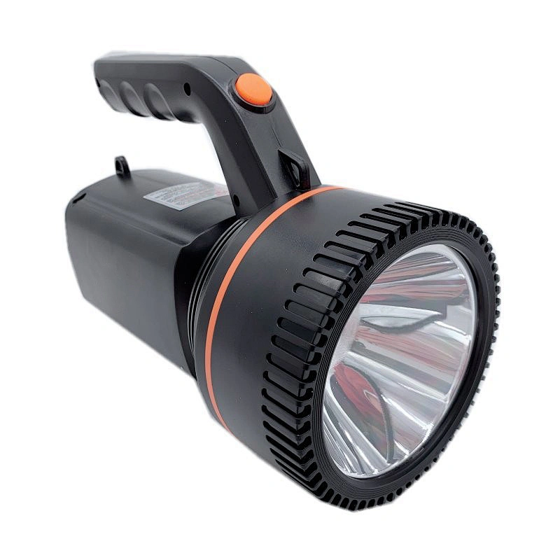 Multi-Functional Rechargeable Handheld Torch Long Range 10 Watt Search Torch Light with Side Tube Emergency