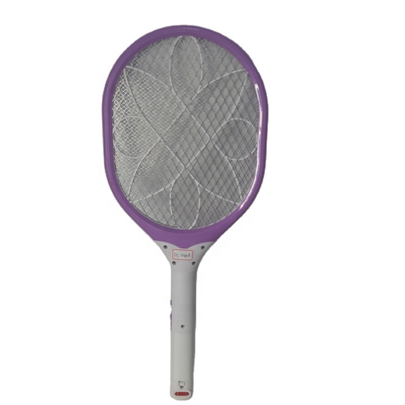 Best selling summer large repellent handheld lithium chaozhou electric insect racket mosquito swatter bat with lamp warranty