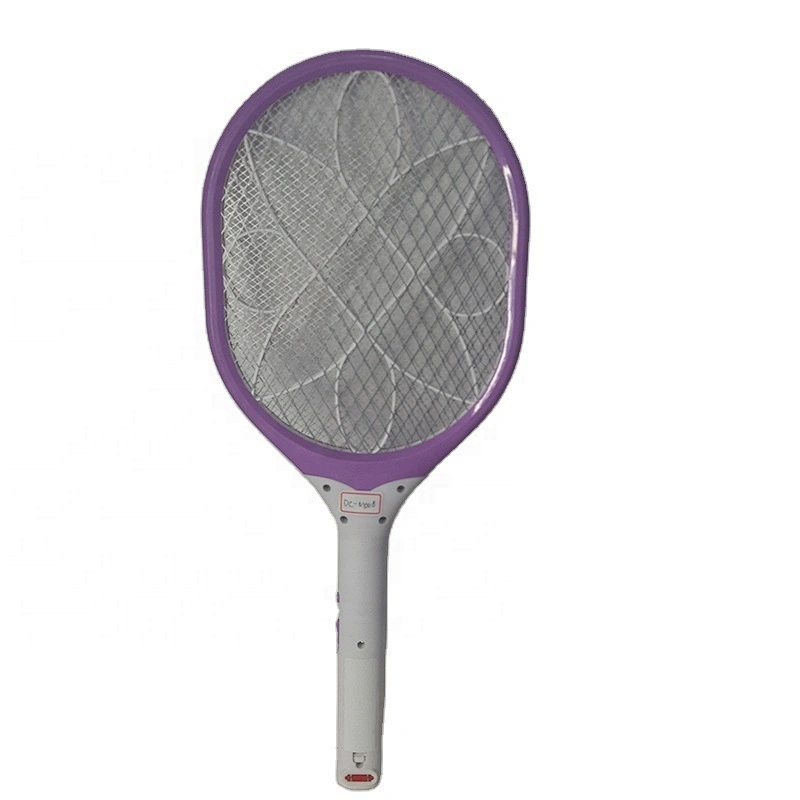 Best selling summer large repellent handheld lithium chaozhou electric insect racket mosquito swatter bat with lamp warranty