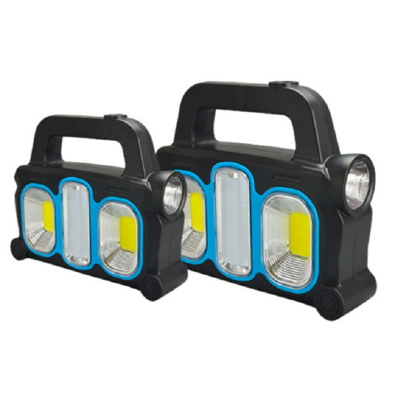 2022 rechargeable solar cob led camping light USB charging 3W tube multifunction camping lamp