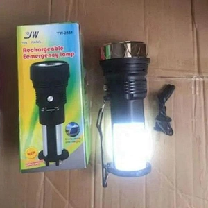 NEW MURAH Senter LED YW-2881 Lamp Darurat Charger 3in1 Senter & Lamp