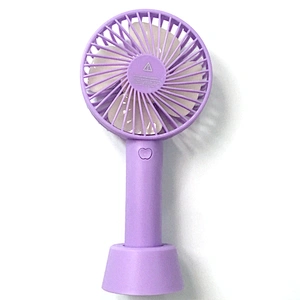 Hot sale Mini Portable Handfan Cool 3 speeds Small Usb Rechargeable Desk Fan With Built-in Battery