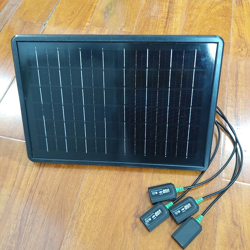 Wholesale top 10 best foldable small 9V 15W PV solar panel kit system with power bank for home in shenzhen guangzhou china