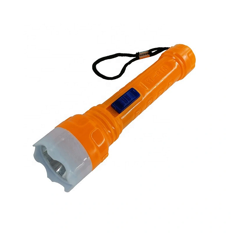Wholesale cheap Plastic Long Range button cell key LED Torch flashlight