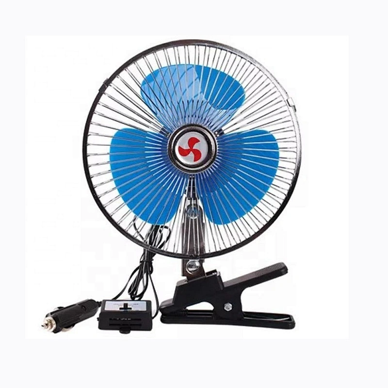 6 inch mini car fan  12v 24v cooling Oscillating Portable Auto fan