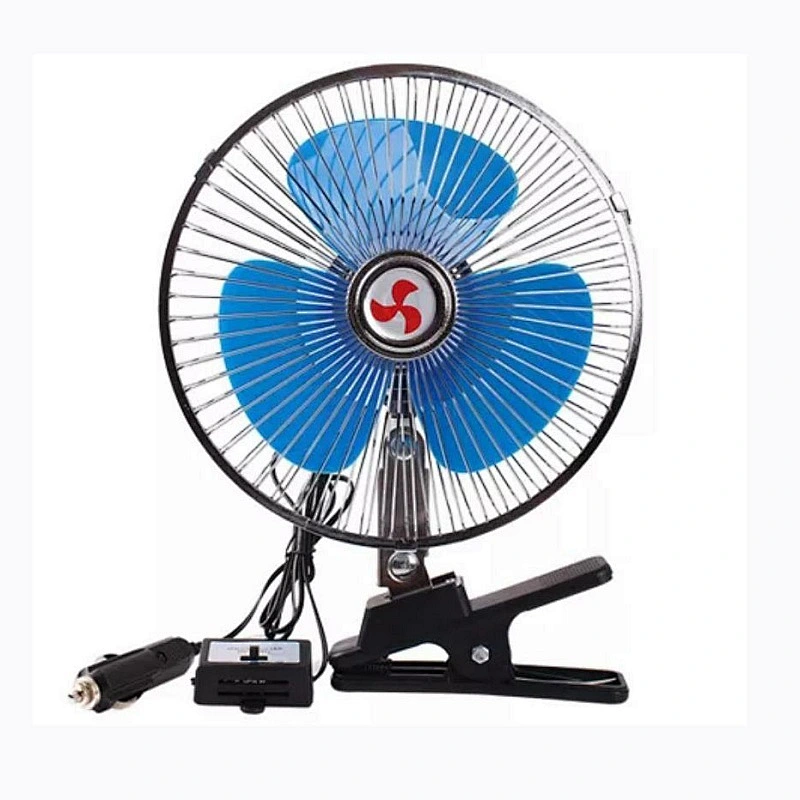 DC 12V 24V 6 8 10 inch Car Fan 6inch 8inch 10inch Oscillating Portable Auto Mini Car Fan