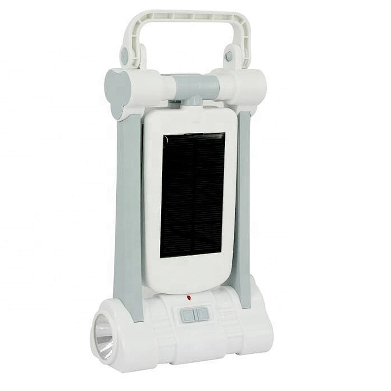 Portable Push Switch Rechargeable 2300mAh battery 21 42 SMD Searching Lamp Outdoor Work Lantern LED Solar Charge Camping Light