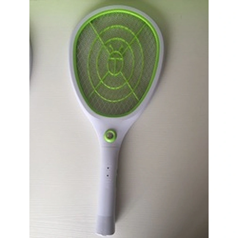 Custom multi-functional charging 2in1 household three-layer grid electric mosquito trap swatter racket with lamp to india africa