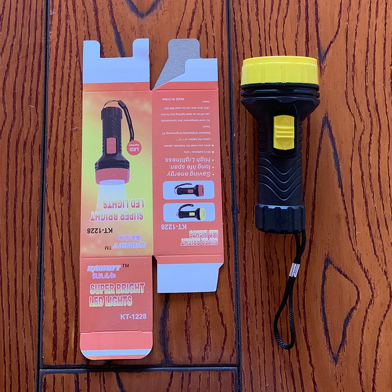 1*AA dry battery flashlight KT-1228
