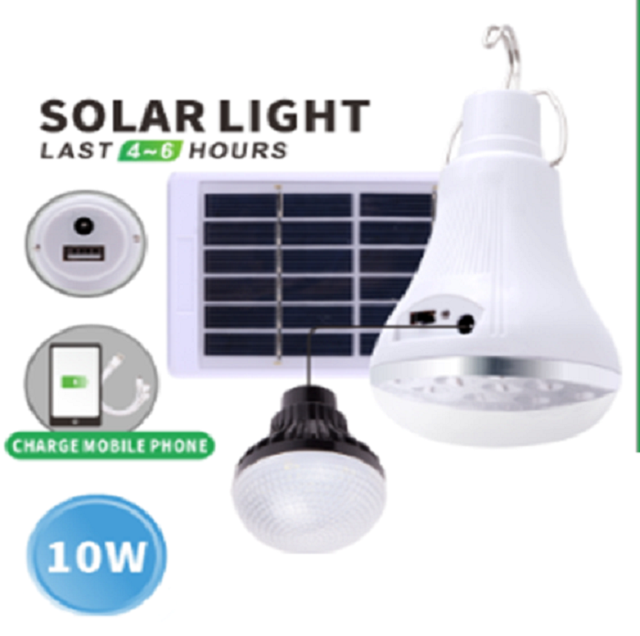 led bulb with solar panel 6V 12v dc output bulb solar panel controller
