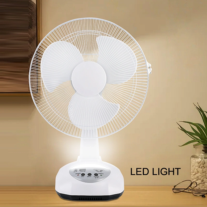 Wholesale price usb charging ac dc motor desk table portable air circulation oscillation fan for home 12 16 inch 16inch