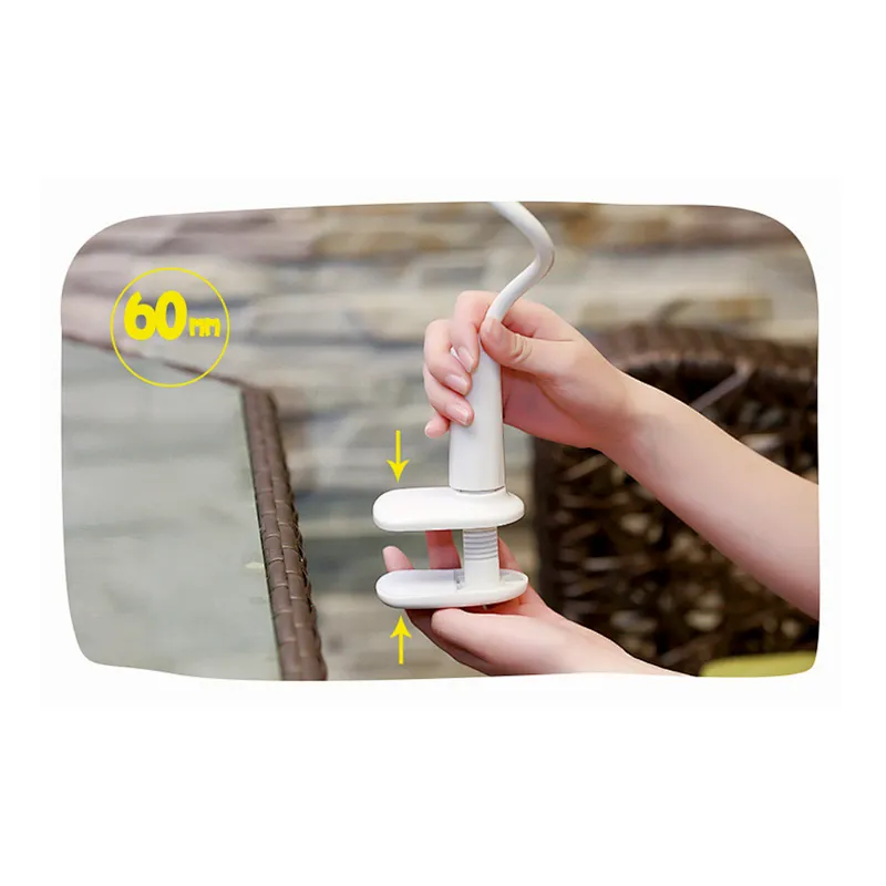 Sunflower Mini Clip Fan Portable Flexible Bendable Multi-angle USB Rechargeable Fan Personal Bedside Desk Table Fan