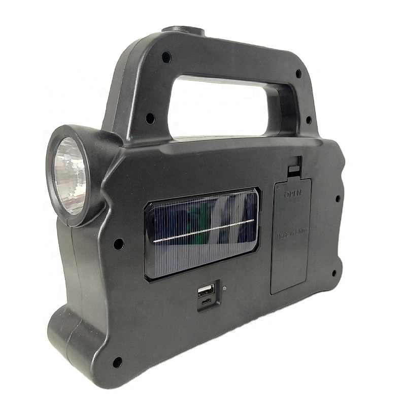 portable cob searchlight USB charging solar charging camping light led rechargeable work lamp