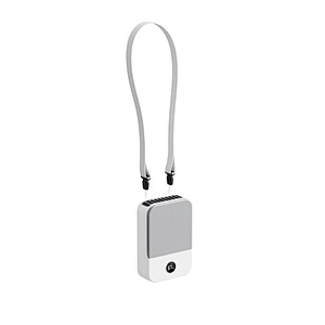 Small Fan Kinscoter Adjustable Speeds Rechargeable Fan Desk Waist Neck Portable 2000Mah Mini Neck Fan