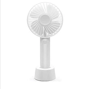 Hot sale Mini Portable Handfan Cool 3 speeds Small Usb Rechargeable Desk Fan With Built-in Battery