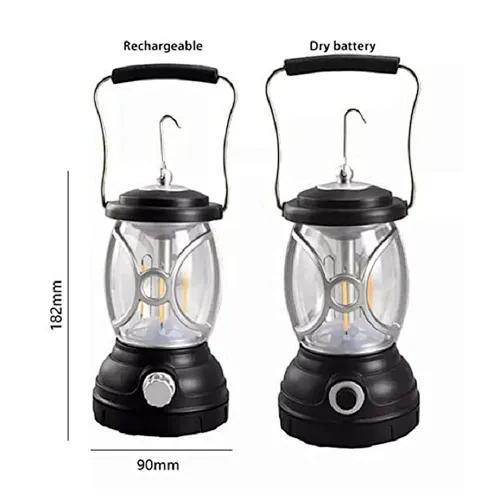 Forest Lantern 3*AA Battery Hand LED Bulb Lamp for Outdoor Camping Lighting