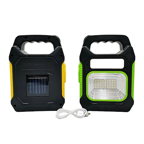 Outdoor waterproof multiple light sources solar USB charge cob camping energy lantern led tent lamp with power bank flashlight