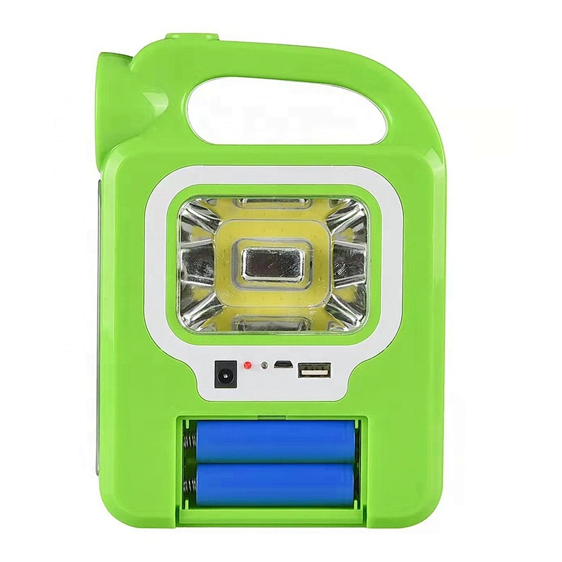 2022 solar camping light portable led work light tube flood light  COB flashlight with bulb for outdoor