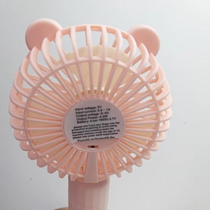 2022 small usb charging 3 in 1 folding mini fan dc motor 18650 battery desk rechargeable Personal  hand held pocket kitty fan
