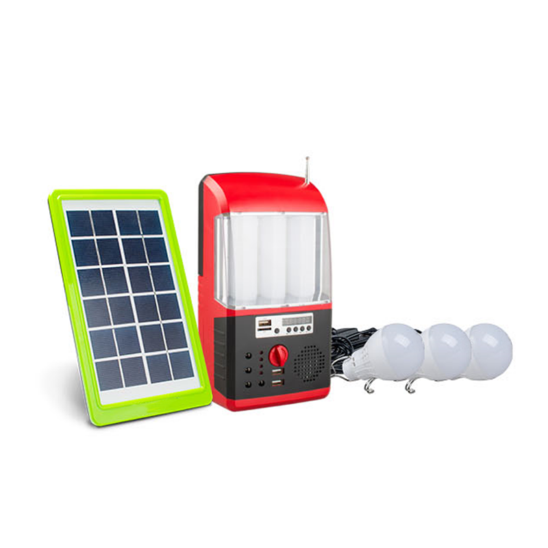 solar power panel rechargeable emergency lamp solar home lighting system with radio other solar energy related product