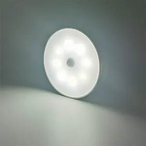 Best USB Rechargeable Wall Lamp LED Wireless Motion Sensor Night Light