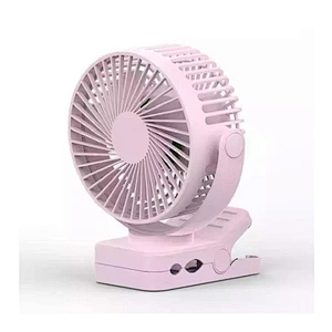 Nwe 5000mAh Rechargeable Portable Table Fan Mini Desk Clip Fan For Baby Stroller Car Outdoor Travel Camping Tent