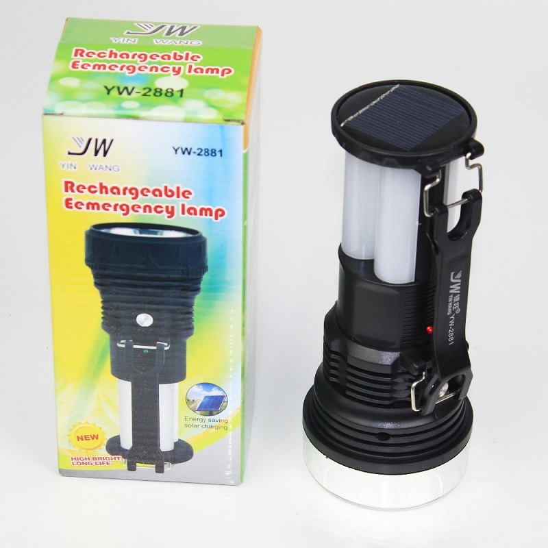 NEW MURAH Senter LED YW-2881 Lamp Darurat Charger 3in1 Senter & Lamp