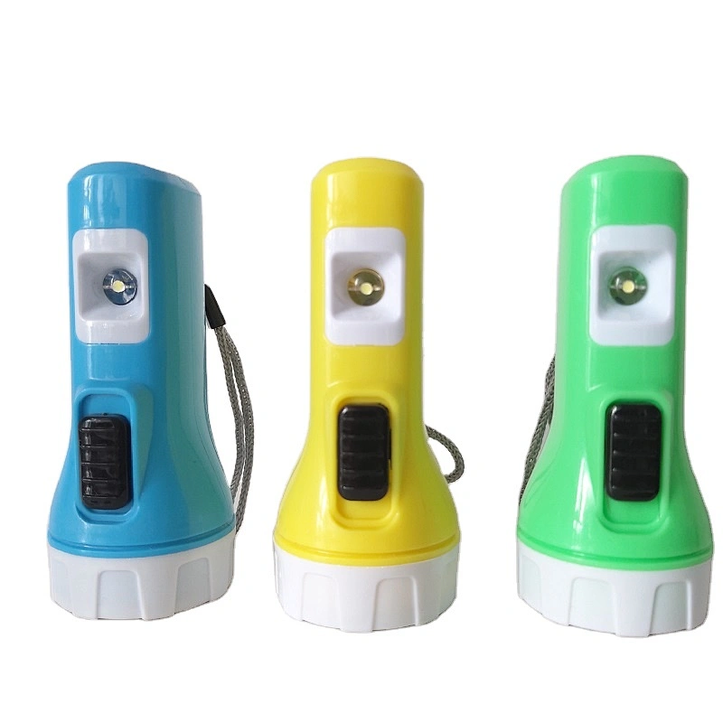 Cheap mini portable 1 2 3 aa battery handheld red green plastic led torch light flashlight with side light 500 1000 lumens