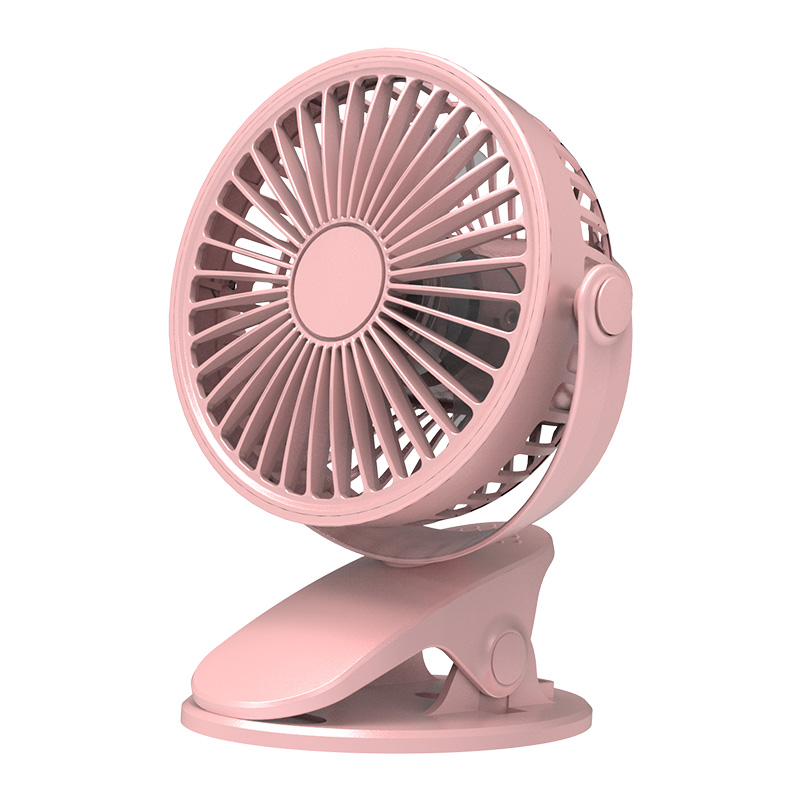 New Clip Fan Wireless Portable Loop With Clip 360 Degree Oscillating Car Table Home Use Fan Mini Clip Fan