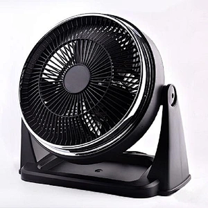 High Velocity 8 Inch Turbo Fan 2-in-1 Powerful Airflow Quiet Operation 3-Speed Adjustable Wall Fan