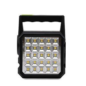 Small Solar Rechargeable Lights With Solar Panel 6V Home Outdoor Camping LED Lamp