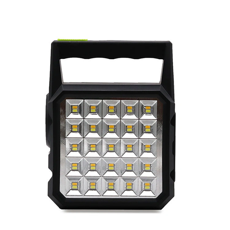 Small Solar Rechargeable Lights With Solar Panel 6V Home Outdoor Camping LED Lamp
