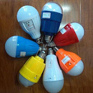Portable Cordless Charging LED Emergency Bulb  With Battery Batteries