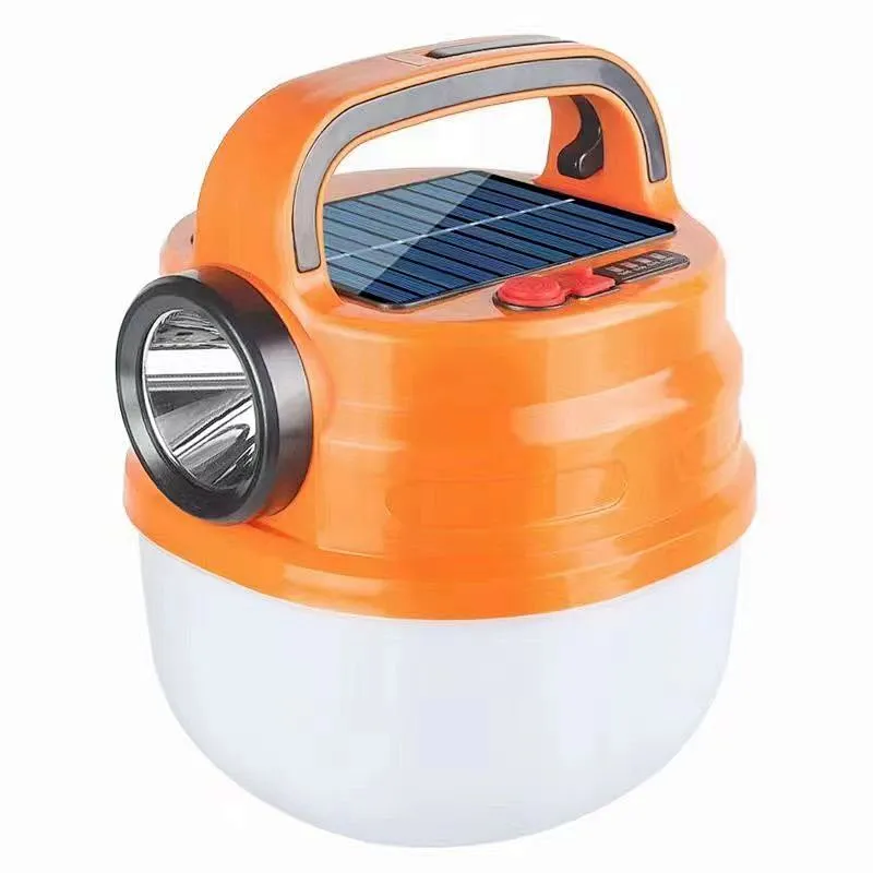LED Camping Lamp Portable LED Work Emergency Light Solar Lantern For Outdoor