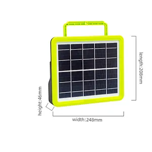 portable emergency lighting kit mobile charger multifunctional solar energe system for small home